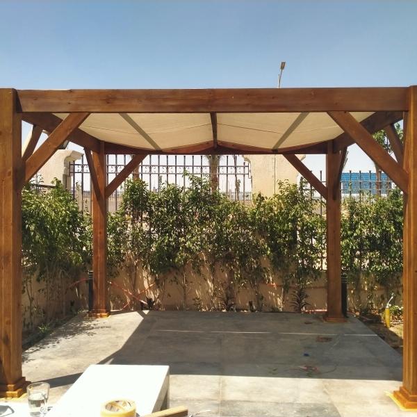 Swedish Musky Wooden Pergola