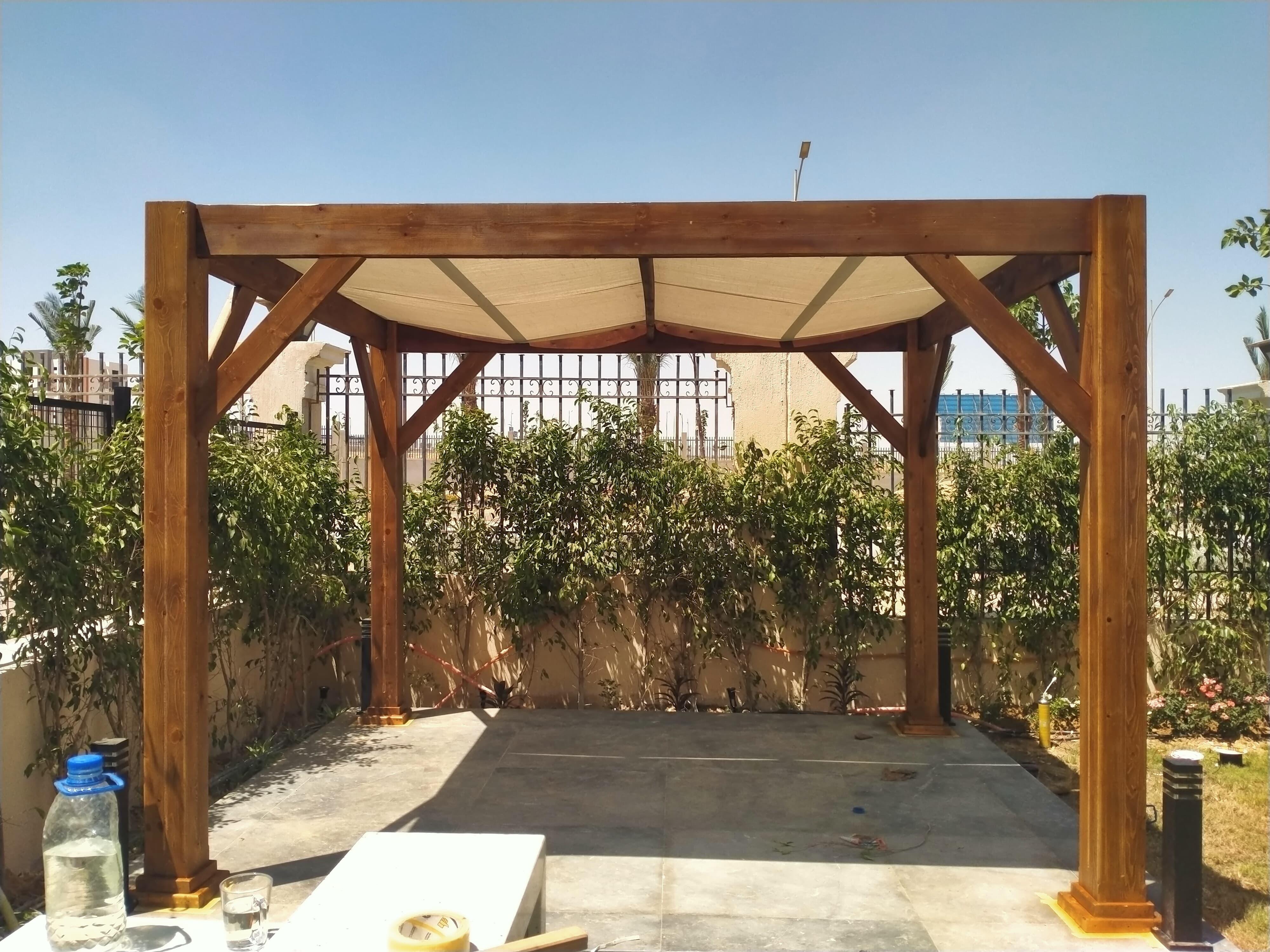 Swedish Musky Wooden Pergola
