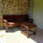 Wooden Sofa Set