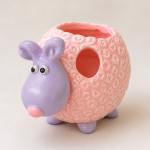 Baby Celebration Sheep Bonbonniere – Pink & Purple | Morgeana.shop