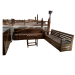 Wooden Sofa Set