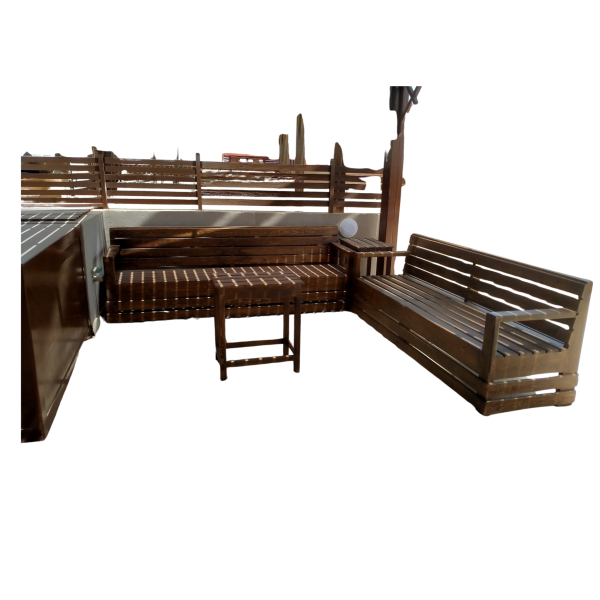 Wooden Sofa Set