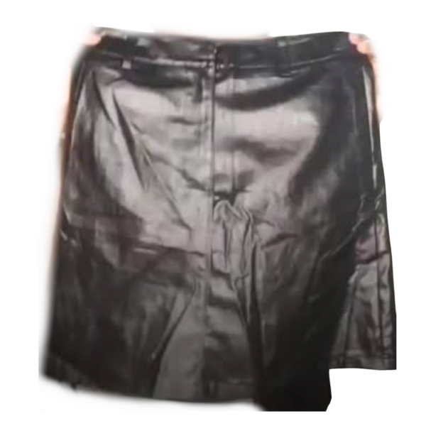 Black Leather Skirt