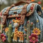Hand-Crocheted Bag