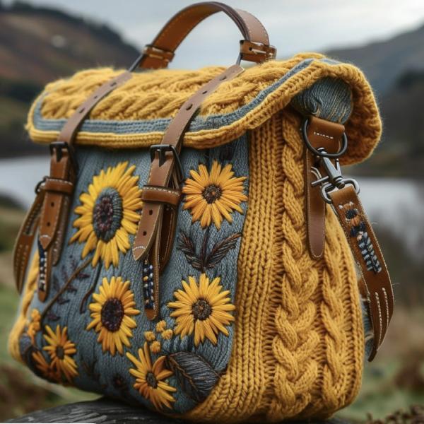 Hand-Crocheted Bag