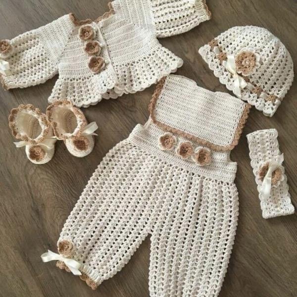 Handmade Baby Crochet Outfits
