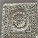 Hand-Crocheted Ivory Cardigan