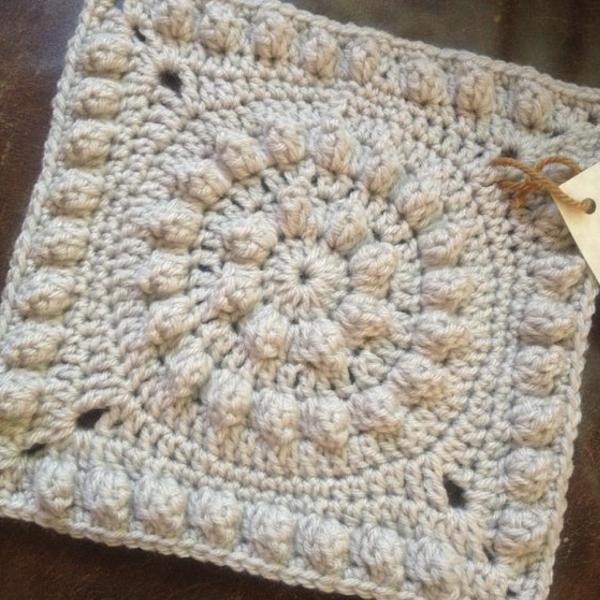 Hand-Crocheted Ivory Cardigan