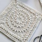 Hand-Crocheted Ivory Cardigan