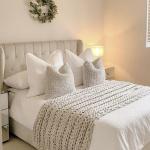 Handmade Crochet Bedspread & 2 Cushion Covers