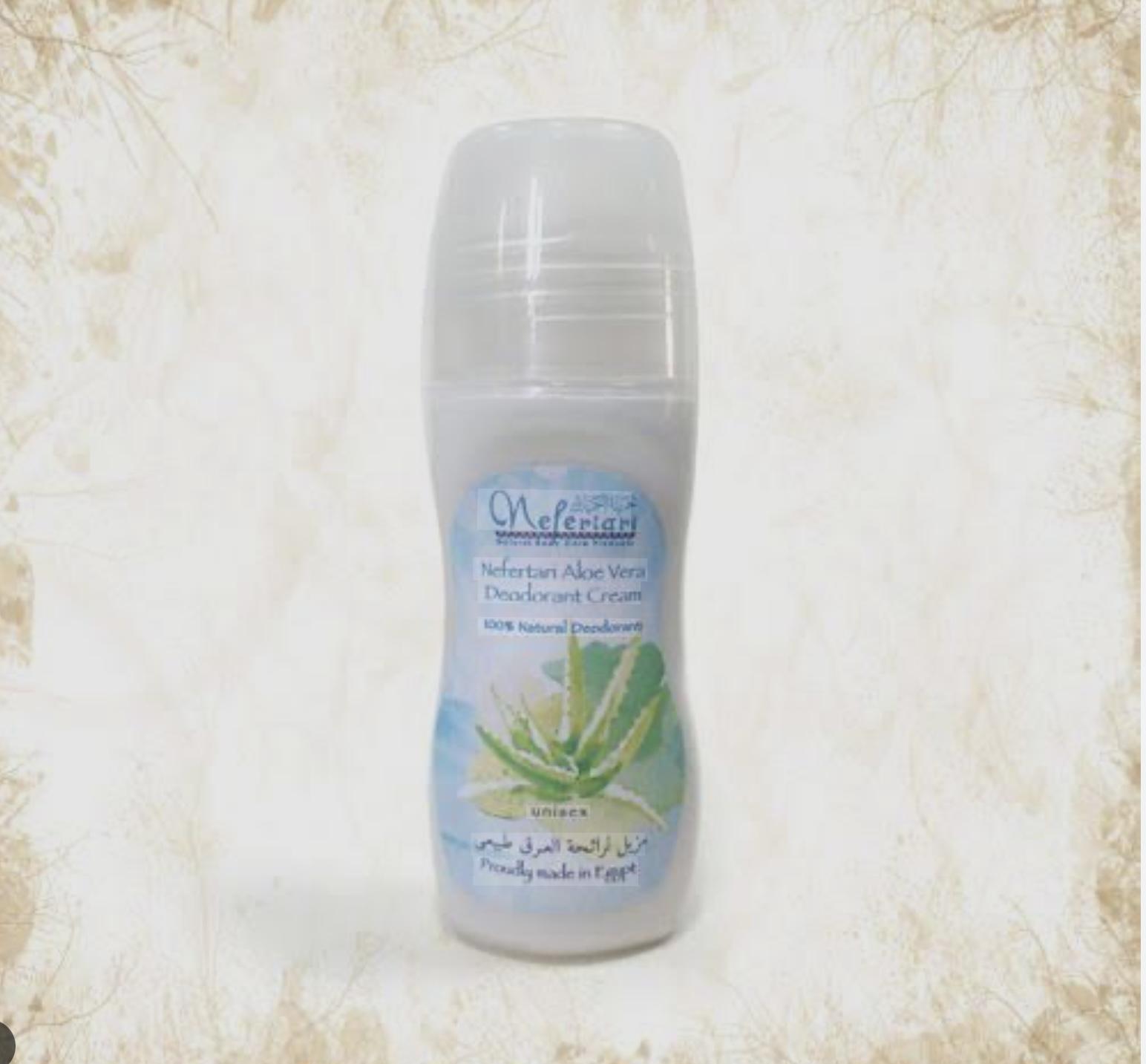 Nefertari Aloe Vera Natural Deodorant Cream 50ml