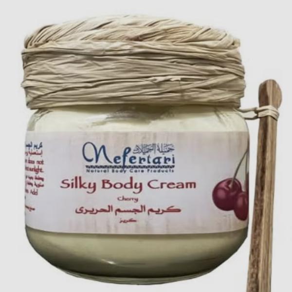 Nefertari Silky Body Cream Cherry 175g